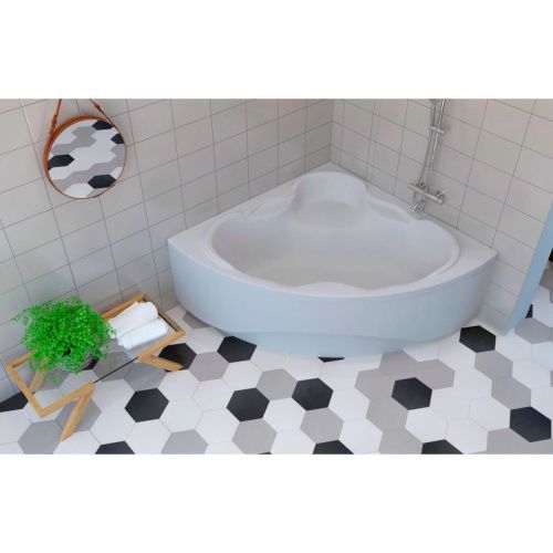 Ванна акриловая Lavinia Boho Elegant 37050140 140х140 встраиваемая четверть круга без каркаса - фото 3