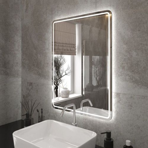 Зеркало с подсветкой Maretti Florenza FL146080P34EL 60х80 подвесное - фото 4