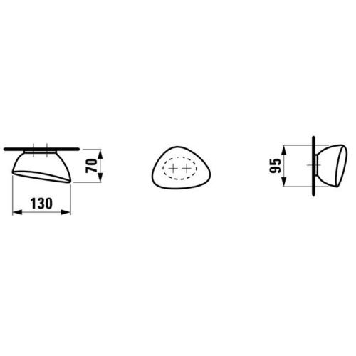 Крючок Laufen Alessi One 8.7097.6.000.000.1 - фото 2