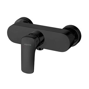 Смеситель для душа Aquatek ВЕГА AQ1060MB настенный черный