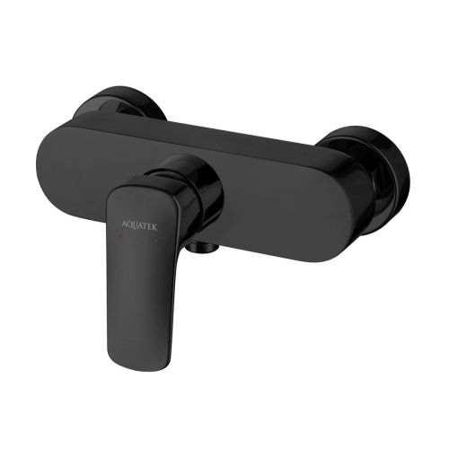 Смеситель для душа Aquatek ВЕГА AQ1060MB настенный черный
