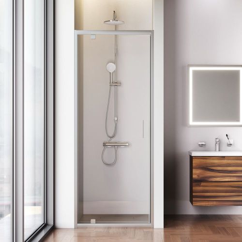 Душевая дверь Am.Pm Gem W90G-80-1P-MT 80х195 стекло прозрачное профиль хром - фото 3