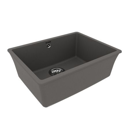 Кухонная мойка LeMark Sinara 540-u 9910077 55х40 цвет серый поверхность матовая