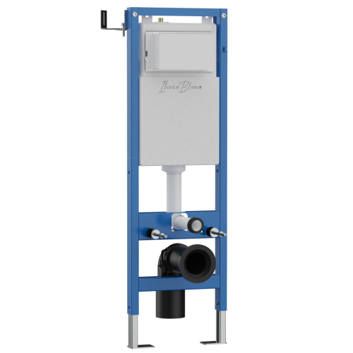 Комплект унитаз с инталляцией и клавишей смыва Iberica Blanca BURGOS ALTO IB.001M.BRA.234.832 - фото 3