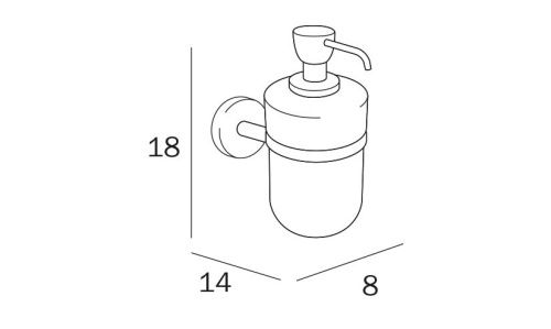 Стакан Inda INDISSIMA A88100CR21 - фото 2