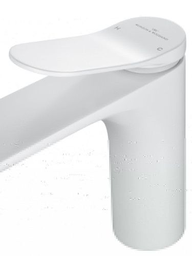 Смеситель Wonzon & Woghand WW-A40482-MW на раковину белый - фото 4