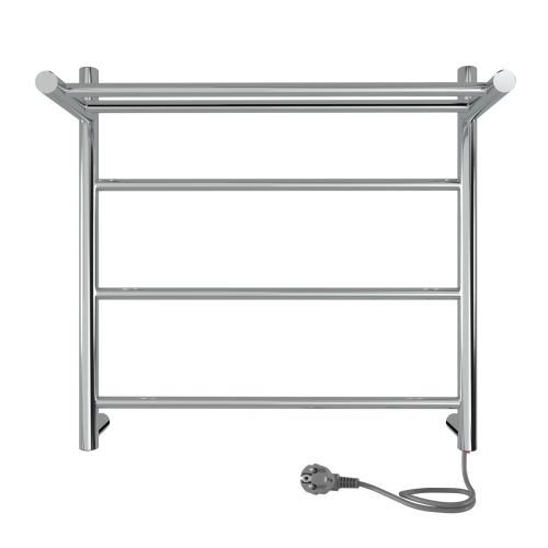 Полотенцесушитель электрический Indigo LINE с полкой LСLE50-50PR 55х50 хром - фото 2