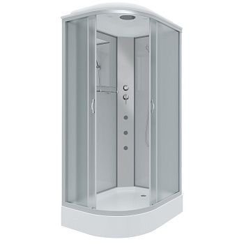 Душевая кабина Niagara Classic 33121423RG 120х80 асимметричная с крышей ориентация правая