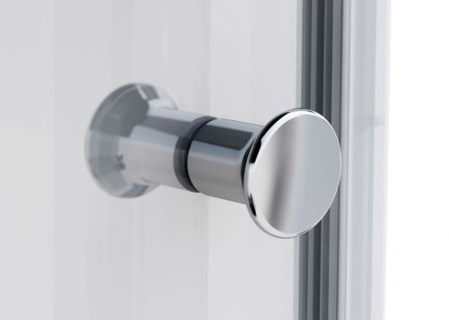 Душевой уголок Agger A01-090TCR 90х90 стекло прозрачное профиль хром с поддоном - фото 3