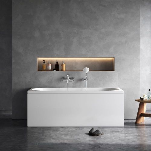 Ванна акриловая Am.Pm X-Joy W94A-160-070W-A1 160х70 пристенная прямоугольная без каркаса - фото 4