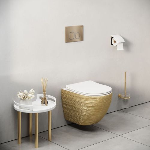 Клавиша смыва механическая Grossman Cosmo 700.K31.02.310.310 цвет золото - фото 5