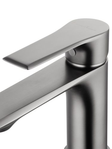 Смеситель Wonzon & Woghand Brilliant WW-88018079-BGM на раковину серый - фото 4