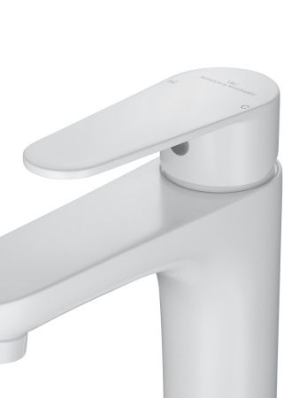 Смеситель Wonzon & Woghand Alfa WW-A40202-MW на раковину белый