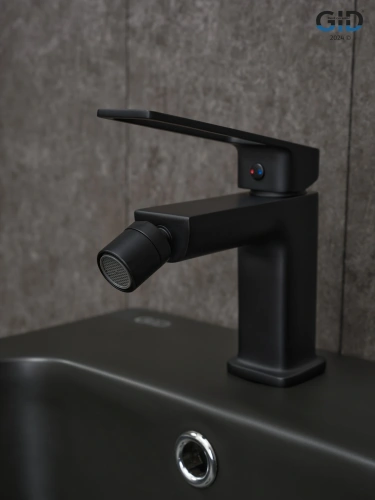 Смеситель Gid Cascada L057BMB на биде черный - фото 2
