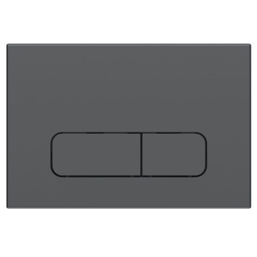 Клавиша смыва механическая Vincea VFP-002GM цвет вороненая сталь