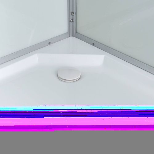 Душевая кабина AvaCan D D2012LN 120х80 асимметричная без крыши ориентация левая - фото 4