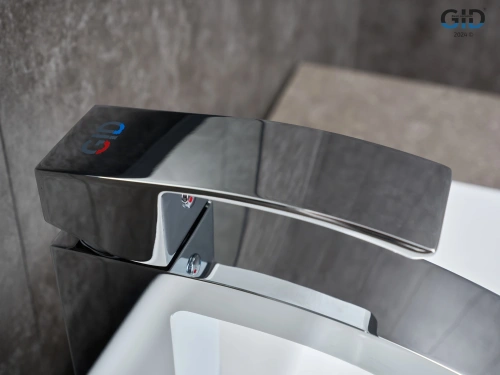 Смеситель Gid Cascada L120CHK на раковину хром - фото 4