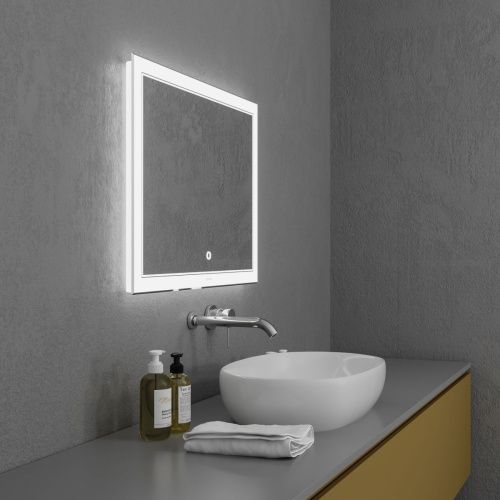 Зеркало с подсветкой Grossman Sirius 128070 80х70 подвесное - фото 3