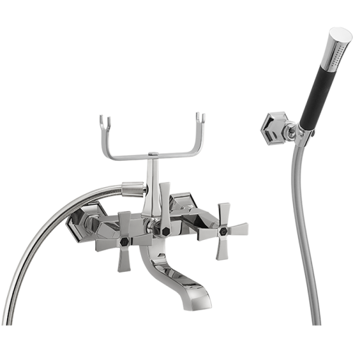 Смеситель для ванны Cisal Cherie CX0001206T настенный хром