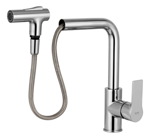 Смеситель для кухни Remer Energy EY81M на мойку хром - фото 3