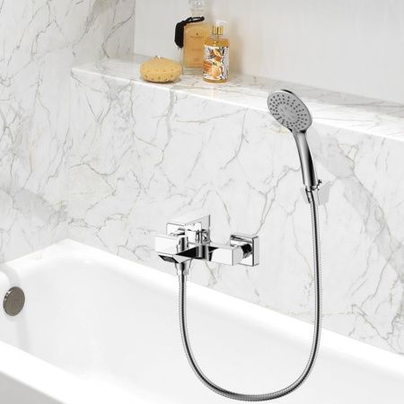 Смеситель для ванны WesnaArt Briz BRI20-310 настенный хром