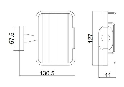 Мыльница BELZ B90502-1 - фото 2