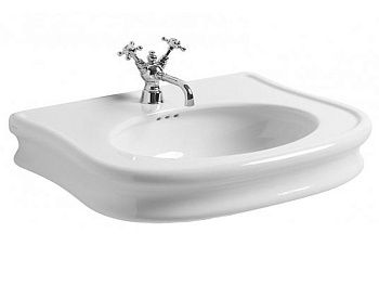 Раковина из сантехнического фаянса Simas LA 11/1 hole 90х50 подвесная цвет белый