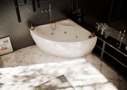 Ванна акриловая Aquatek Галатея GAL135-0000022 135х135 угловая угловая с каркасом без ручек - фото 3