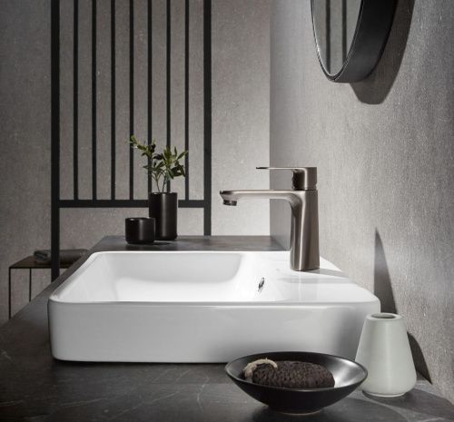 Смеситель Arrow AMP11848H90 на раковину серый - фото 5