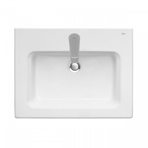 Раковина из сантехнического фарфора Roca The Gap 73279A8000 60х50 накладная цвет белый - фото 3