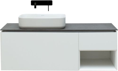 Тумба под раковину Allen Brau Infinity 1.21006.WM 120х50 подвесная цвет белый - фото 5