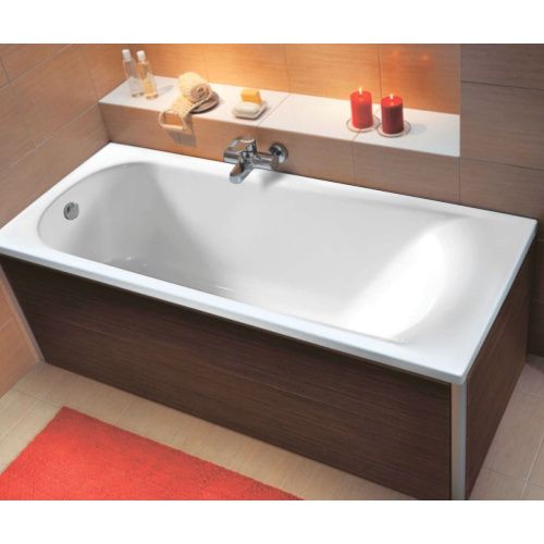 Ванна акриловая Aquanika Base A1018080023 180х80 пристенная прямоугольная - фото 2