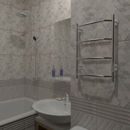 Полотенцесушитель электрический Тругор Пэк Пэксп6/604032 45х60 хром - фото 3