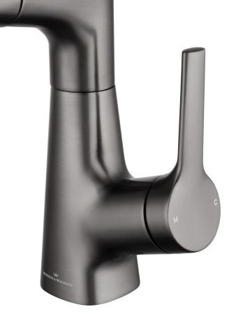 Смеситель Wonzon & Woghand WW-121B108-BGG на раковину серый