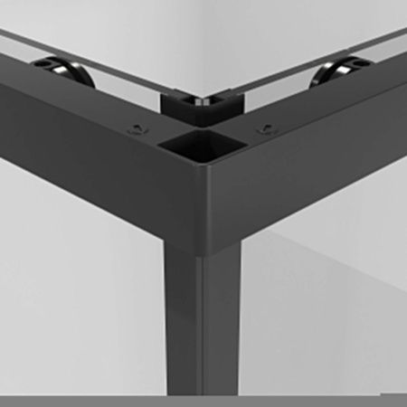 Душевой уголок Niagara Nova NG-6828-34BLACK 80х80 стекло прозрачное профиль черный без поддона