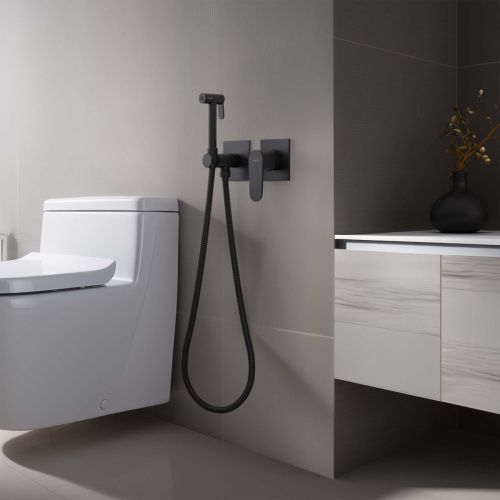 Гигиенический душ Aquatek ОБЕРОН AQ1220MB черный - фото 5