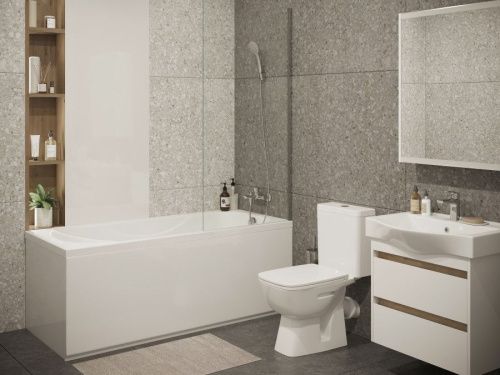 Ванна акриловая Santek Тенерифе 1WH302207 170х70 пристенная прямоугольная без каркаса - фото 5