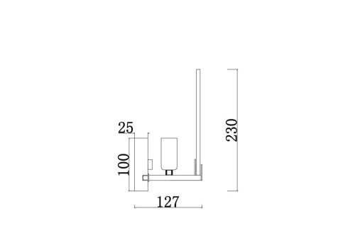 Бра Freya Sophia FR5197WL-01CH - фото 4