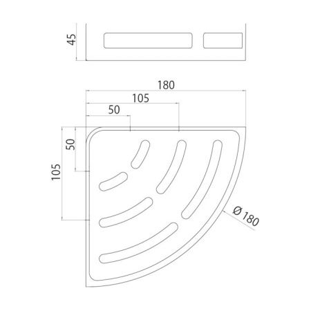 Полка Emco System2 3545 001 15
