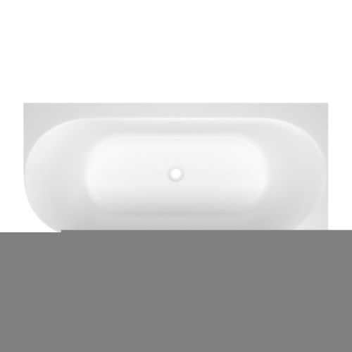 Ванна акриловая Wellsee Collaro 289109000 150х75 пристенная асимметричная с ножками - фото 4