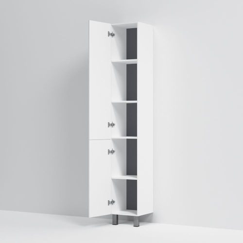 Шкаф-пенал Am.Pm Gem M90CSL0306WG 30х190 напольный цвет белый - фото 5