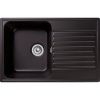 Кухонная мойка Granfest Quarz 78 черный 75х50 цвет черный поверхность матовая