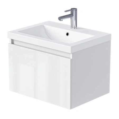 Тумба под раковину 1MarKa Aris Ц0000042281 60х40 цвет белый