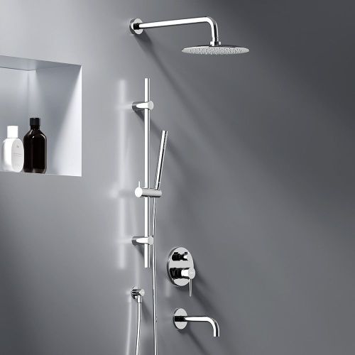 Душевая система Damixa Scandinavian Pure 936540000 встраиваемая в стену цвет хром - фото 3