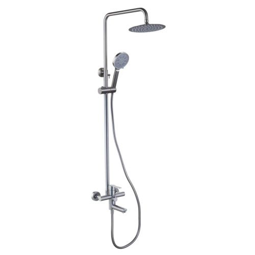 Душевая стойка Fashun A52401N-1 настенная цвет серый - фото 2