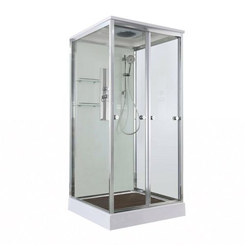 Душевая кабина AvaCan V V2010 100х100 квадратная с крышей ориентация универсальная - фото 3