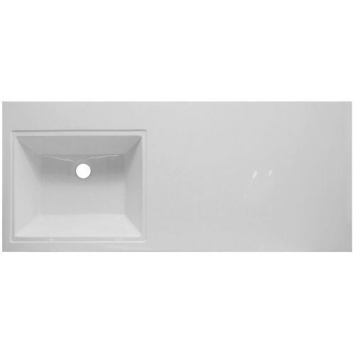 Тумба с раковиной Эстет Dallas Luxe 110 ФР-00002022 110х50 подвесная цвет белый - фото 5