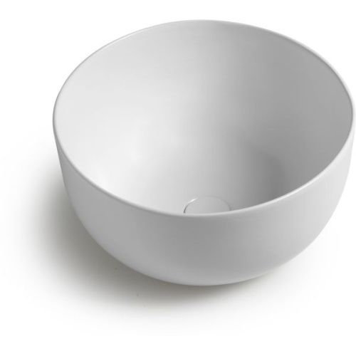 Раковина керамическая White Ceramic Dome W0307PL 40х40 накладная цвет фиолетовый