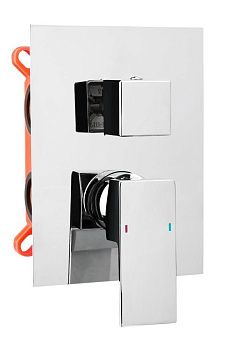 Смеситель для душа AQG Bold 01BOL352CR встраиваемый в стену хром