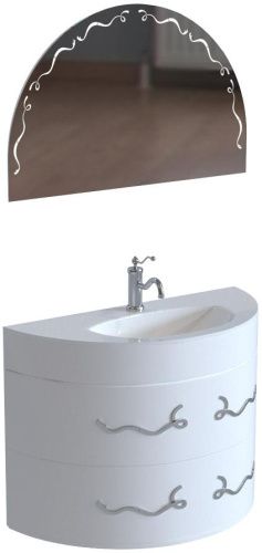 Зеркало с подсветкой De Aqua Эскалада ESK 402 117 120х70 подвесное - фото 2